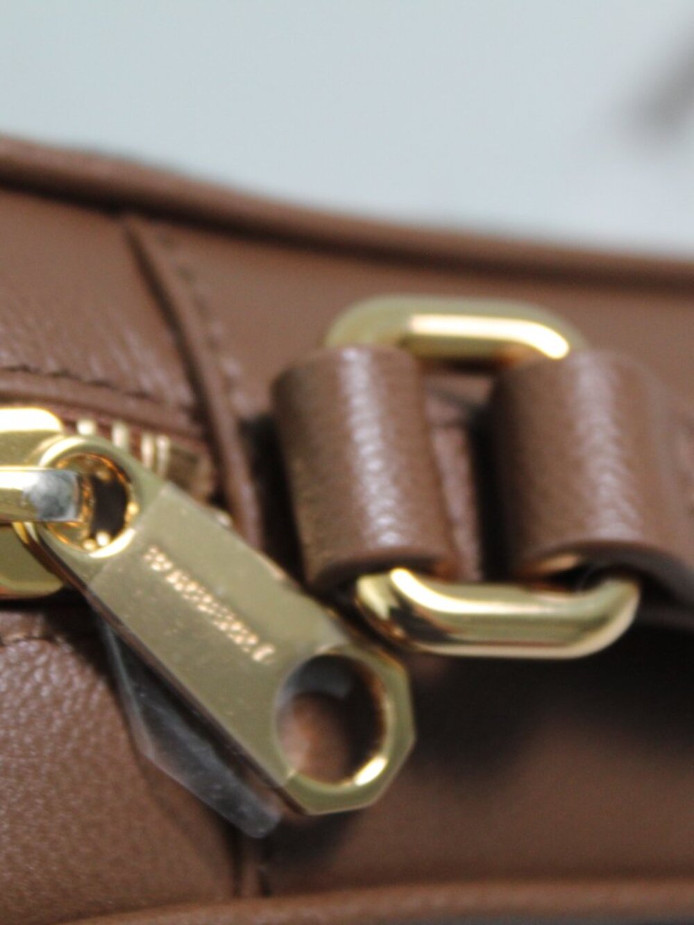 NWT Burberry Earth Check Zip Top Camera Case Crossbody Shoulder Bag - Picture 5 of 9